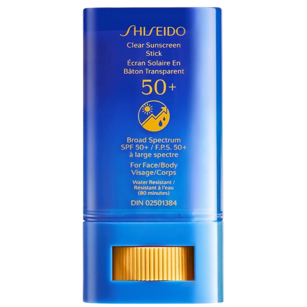 Shiseido Suncare Clear Sunscreen Stick SPF 50